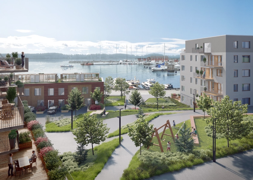 Kv Dykaren Rindö - Visionsbild