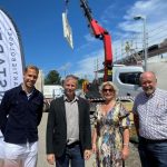 Sista husmontage Mjörnbo Allé