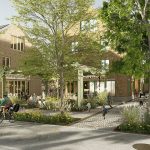 Visionsbild Berga Trädgårdsstad i Eslöv